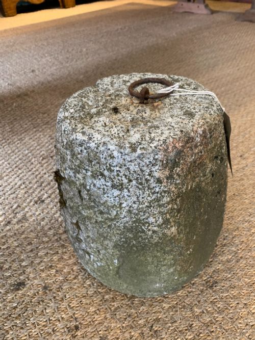 Antique Granite Tethering Block