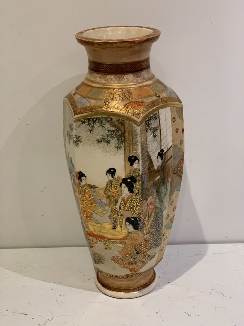 Large Satsuma Vase