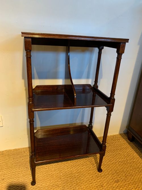 Small Edwardian Mahogany Side Table