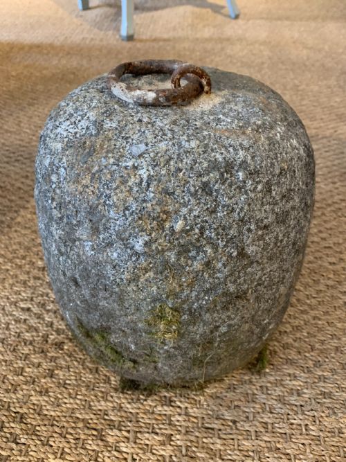 Antique Granite Tethering Block