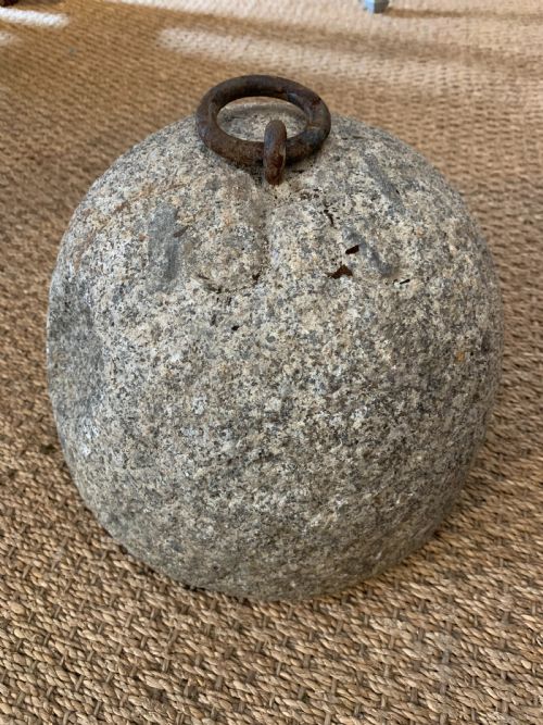 Antique Granite Tethering Block