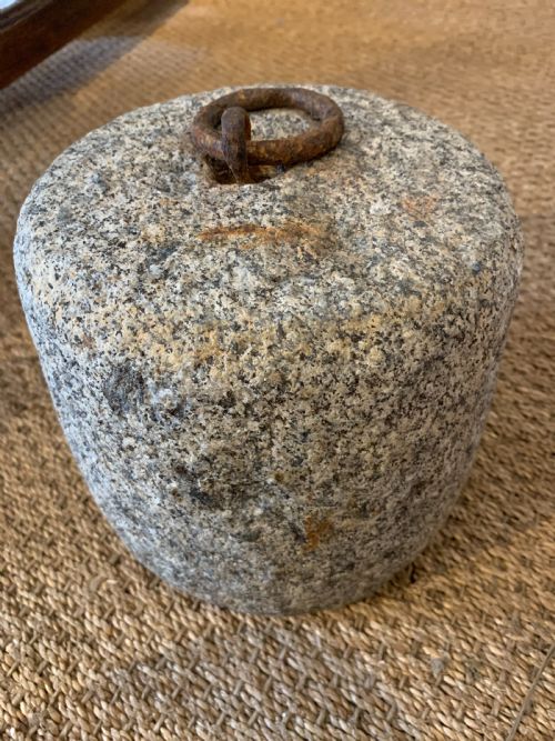 Antique Granite Tethering Block