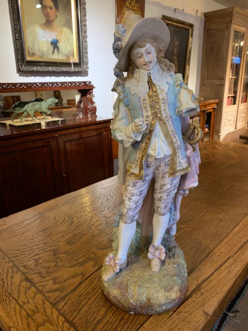 Large Porcelain Figure