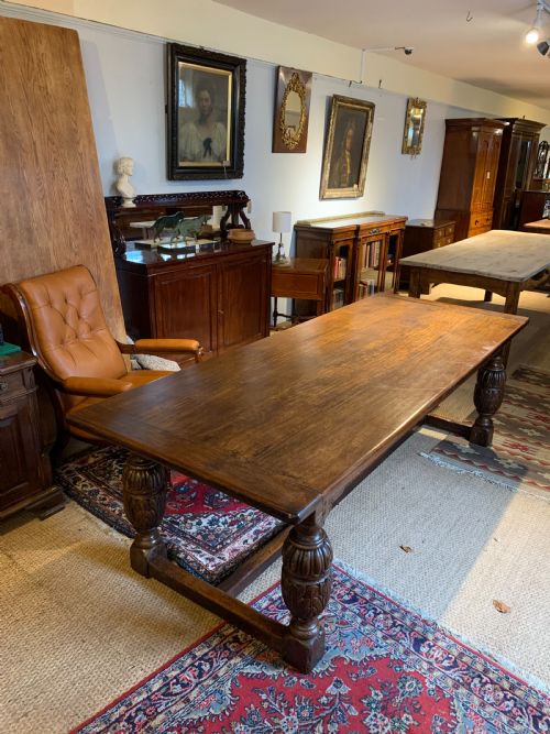 Oak Refectory Table