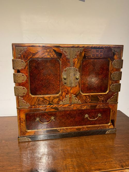 Late 19th Century Oriental Table Cabinet