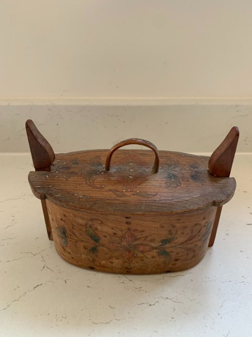 Late 19th Century Norwegian Butter Box