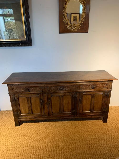 Oak Dresser Base