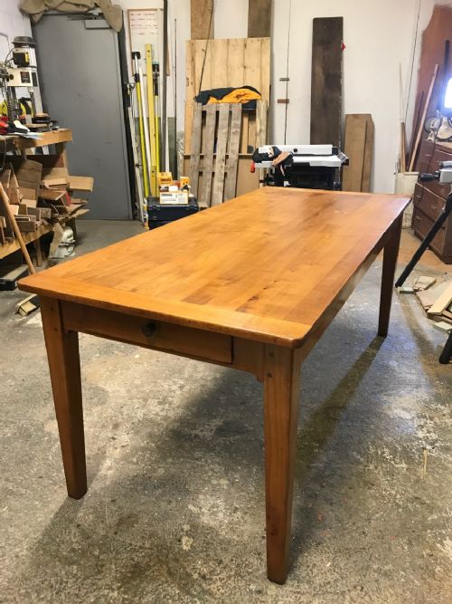 Farmhouse Table Cherry Wood