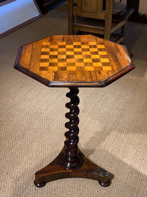 Victorian Chess Table