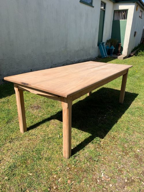 Elm Farmhouse Table 2m