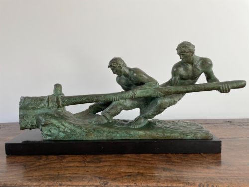 Large Art Deco Bronze by Alexander Kelety