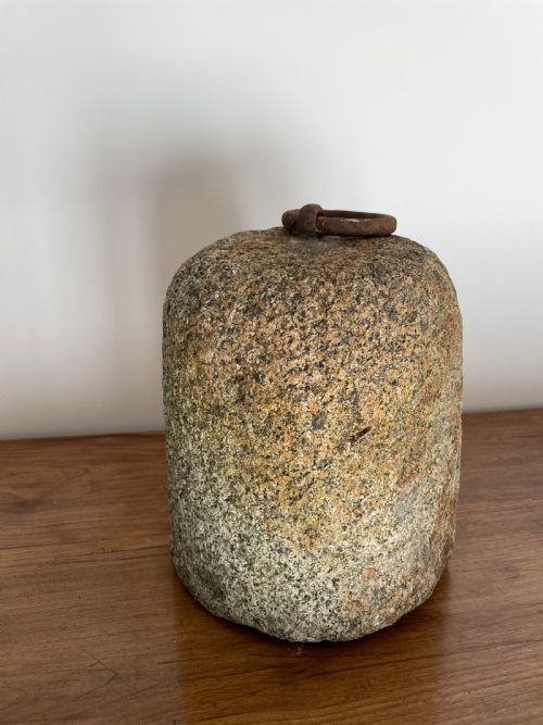 Antique Granite Tethering Block