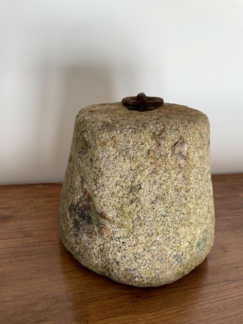 Antique Granite Tethering Block
