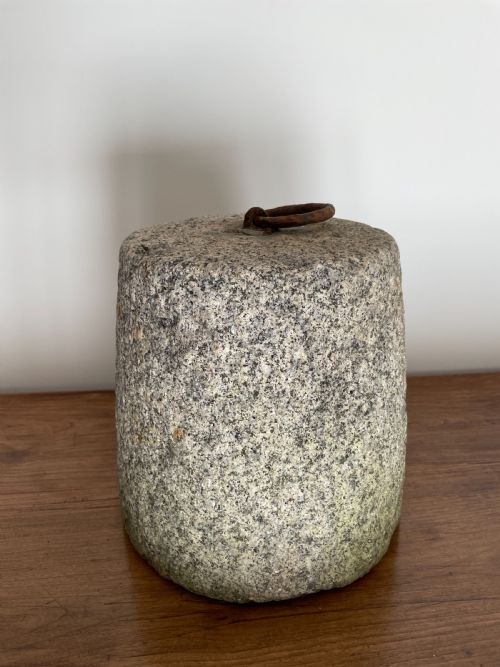 Antique Granite Tethering Block