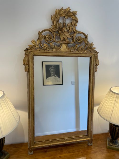 French Gilt Mirror