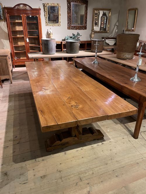 Elm Refectory Table