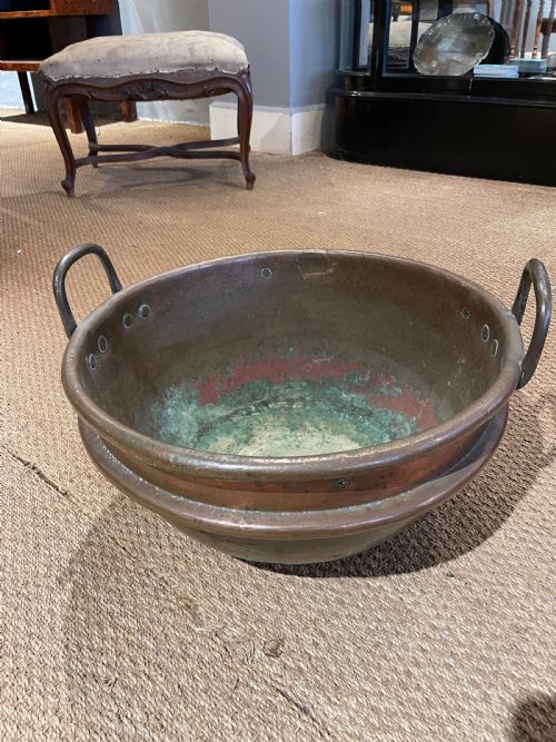 Antique Copper Pot / Wine Cooler