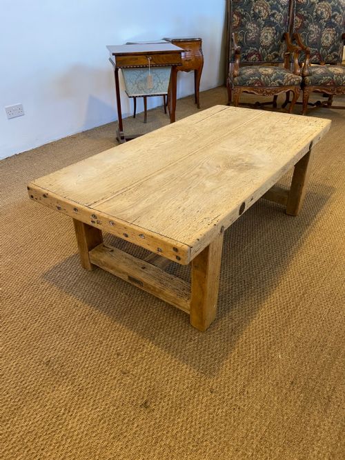 Rustic Oak Coffee Table