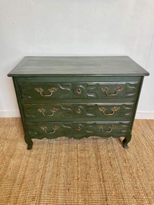 Painted Oak Commode