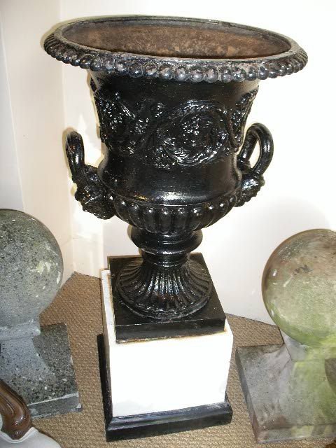 Vctorian Cast Iron Urn