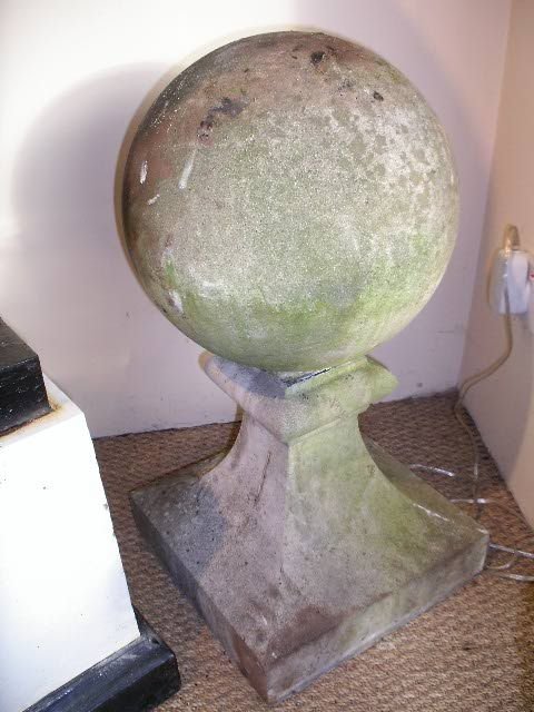 Pair of Stone Gate Finials