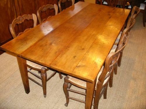 Cherry Wood Dining Table
