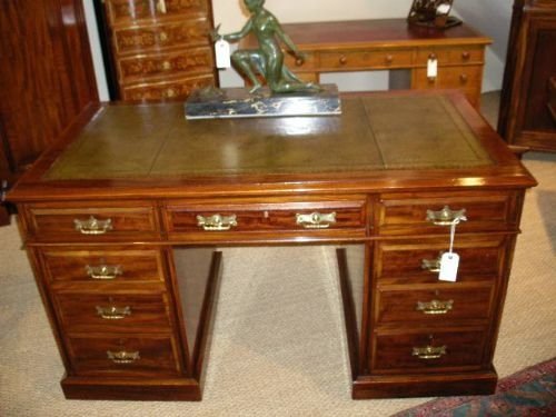 Mahogany Pedestal Desk