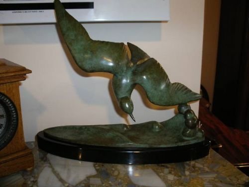 1930'S Bronze Seabird