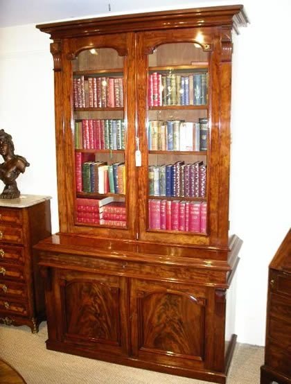 Victorian Mahogany Bookcase