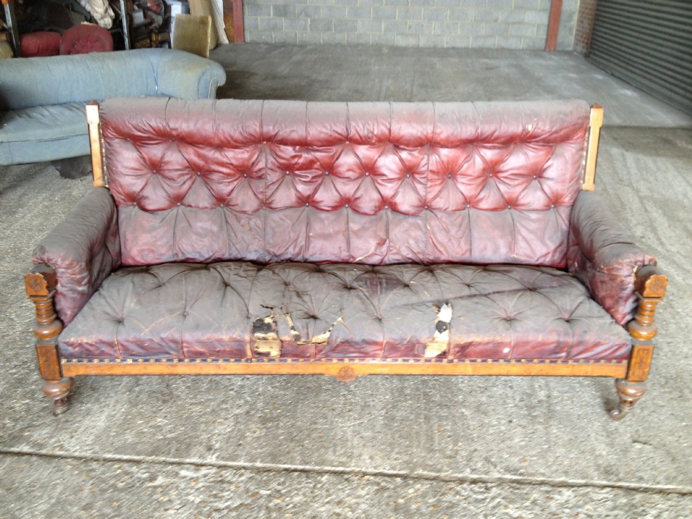 EDWARDIAN SETTEE