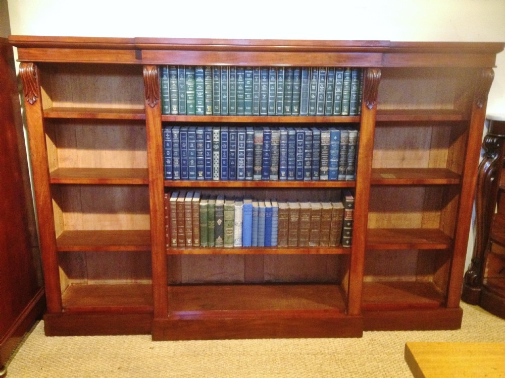 MAHOGANY BOOKCASE