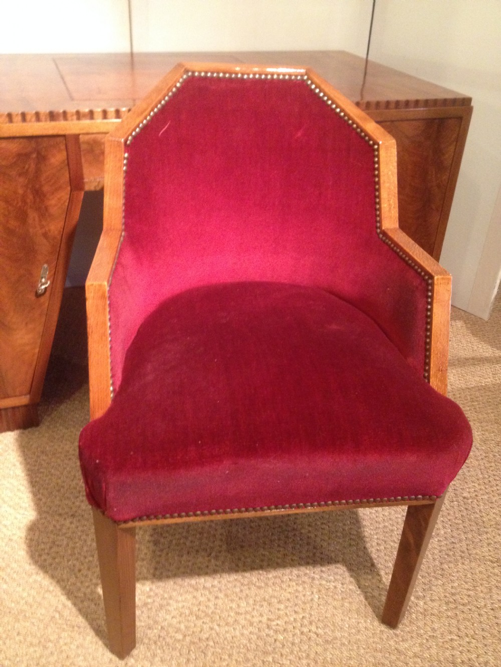 ART DECO DESK CHAIR 