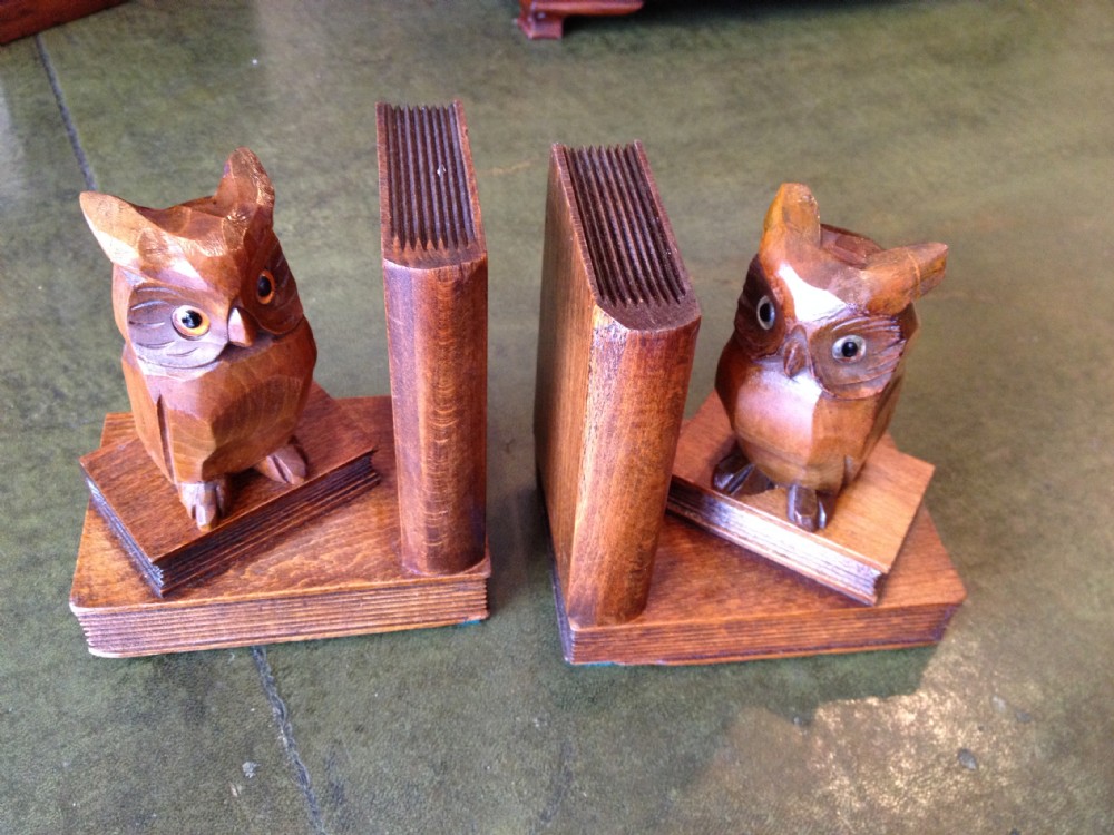 OWL BOOKENDS