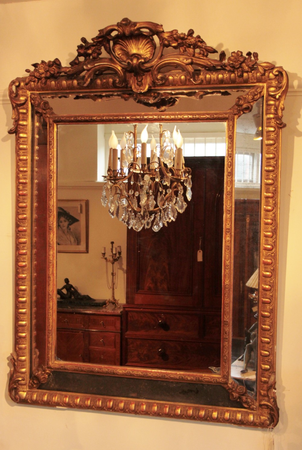 Gilt mirror 
