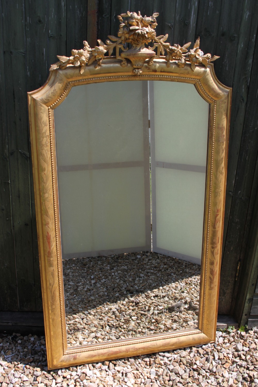 Antique Gilt mirror 