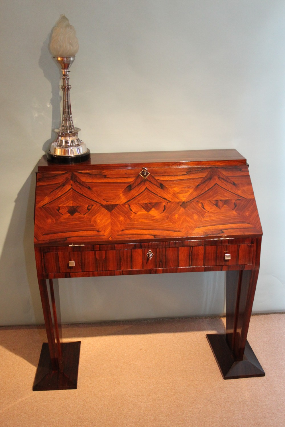Art Deco Rosewood bureau 