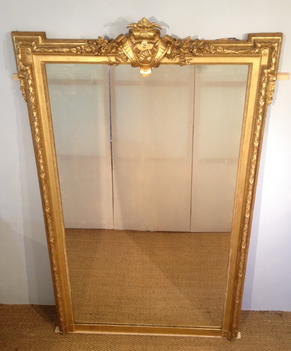 GILT MIRROR LARGE