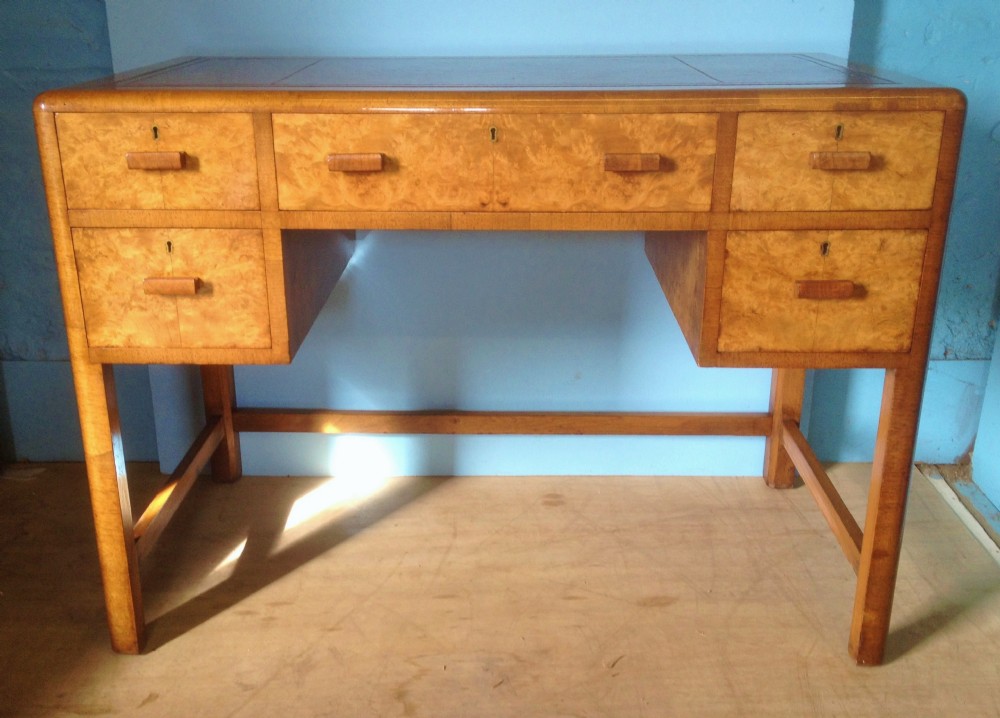 ART DECO WALNUT DESK