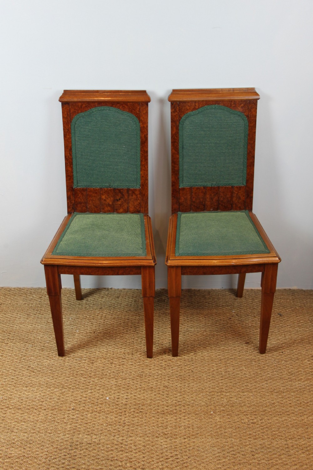 Pair of Art deco chairs 