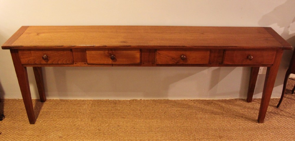 oak serving tables  