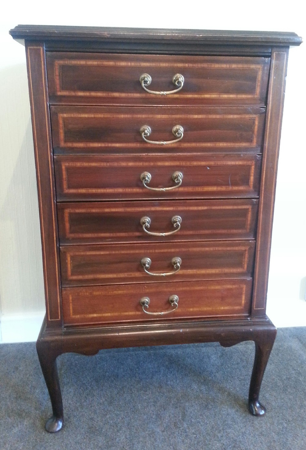 EDWARDIAN MUSIC CABINET