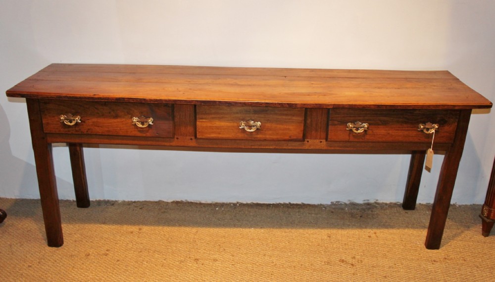Cherry and oak server / dresser base 