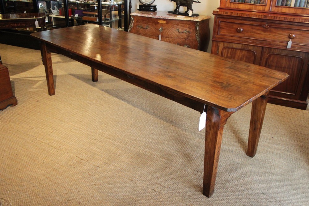 Large Elm Farmhouse table / kitchen table / dining table 