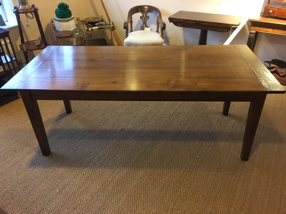 Antique oak farmhouse table 