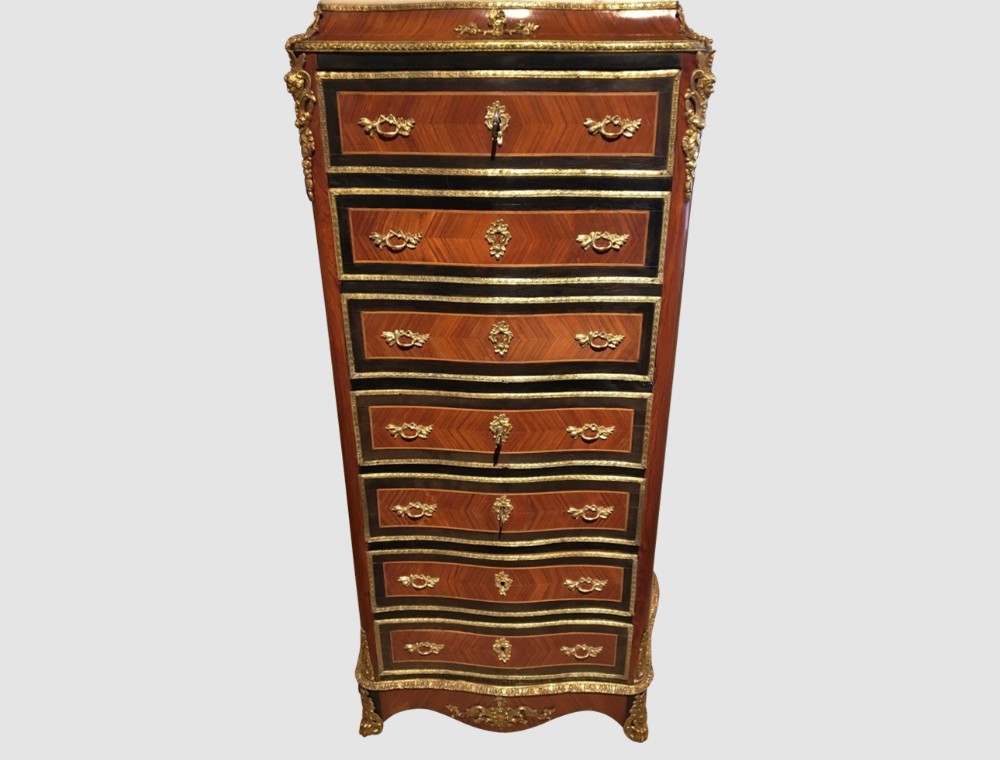 FRENCH  ESCRITOIRE WRITING CABINET C1880