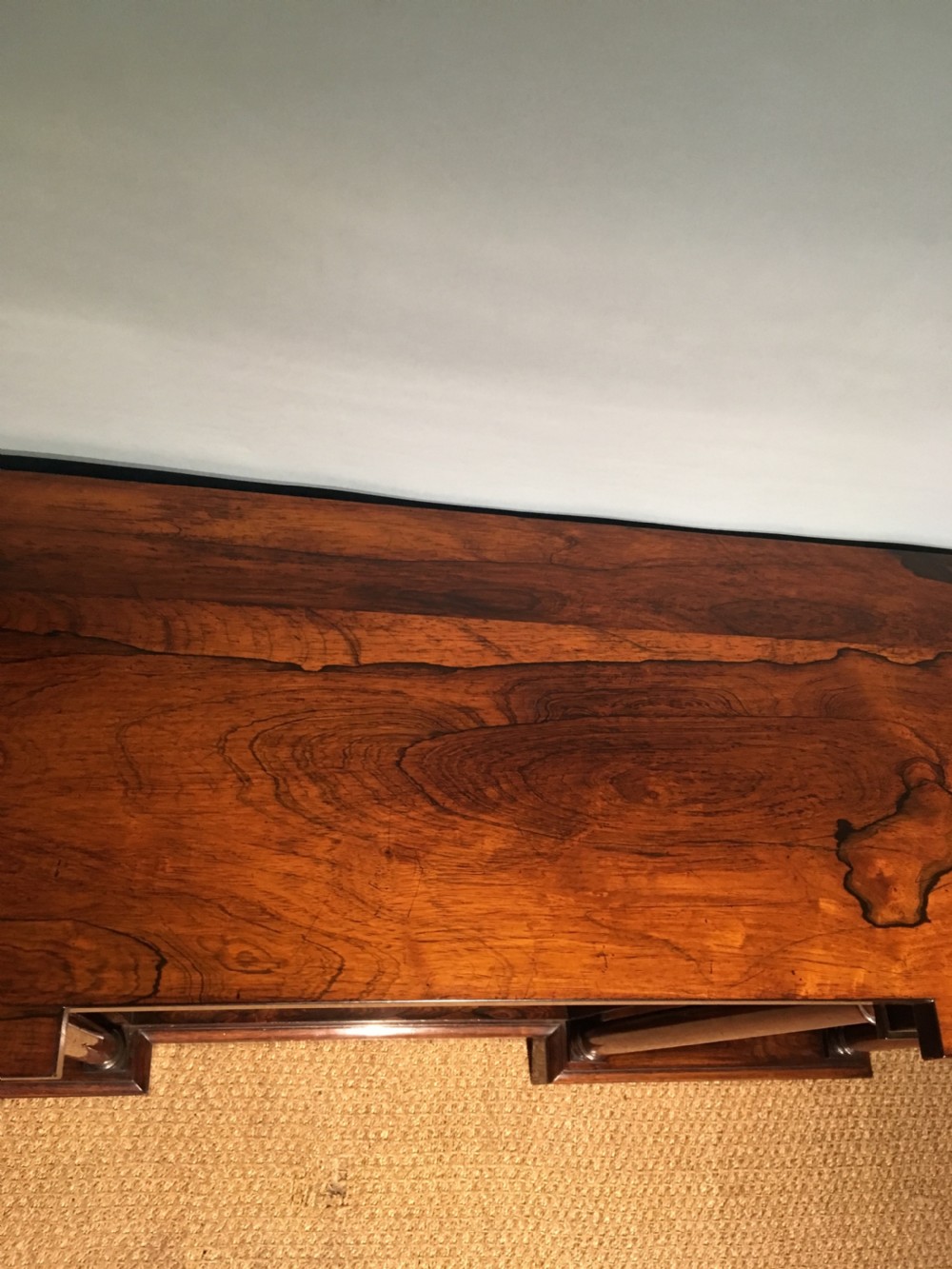 Rosewood breakfront bookcase  View VI