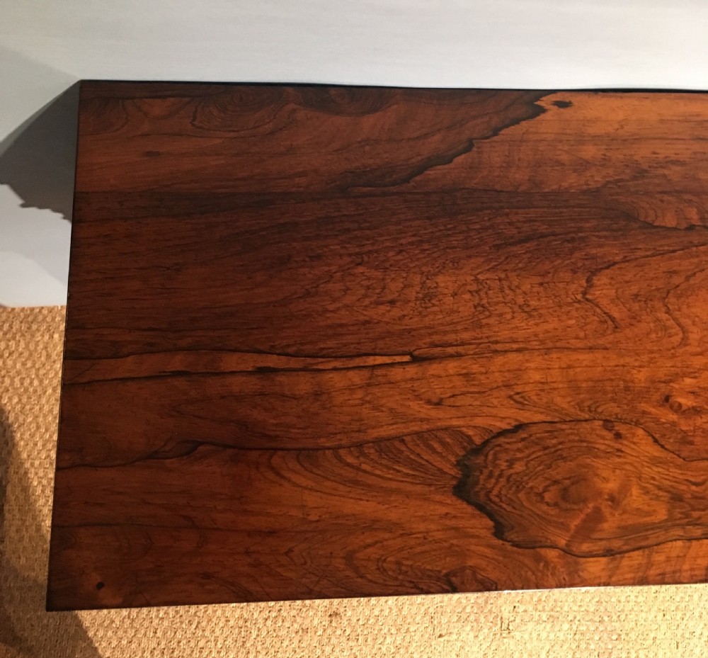 Rosewood breakfront bookcase  View VII