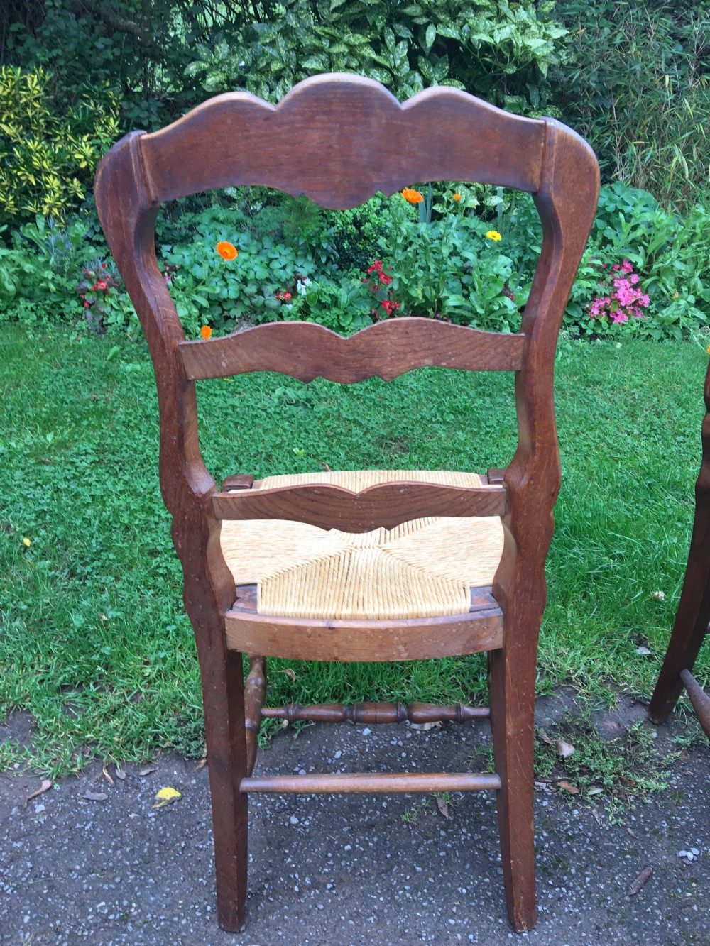 French  Kitchen Dining Country Chairs. C 1940,s    set of 6 View V