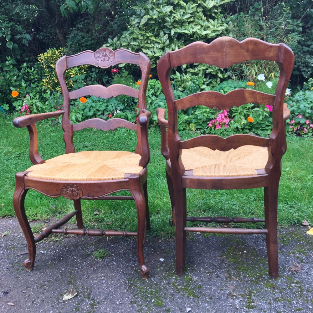 French  Kitchen Dining Country Chairs. C 1940,s    set of 6 View VIII