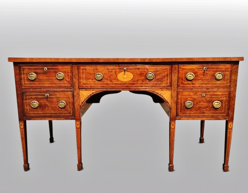 GEORGIAN MAHOGANY SIDEBOARD. ENGLISH C 1800.